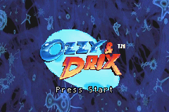 Ozzy & Drix Title Screen